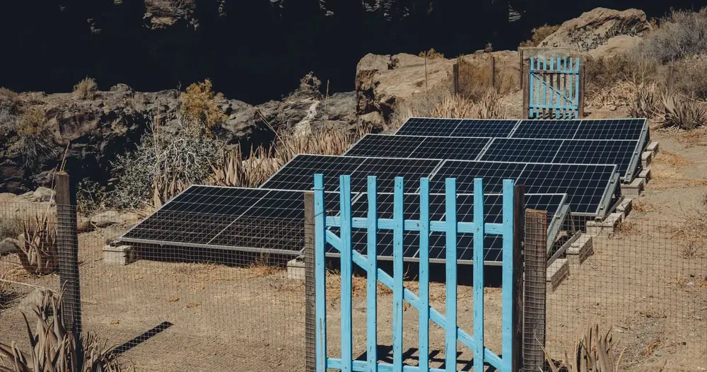 usina solar em fazenda